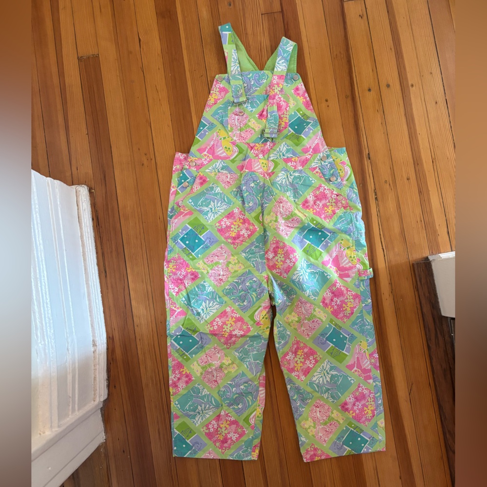 Vintage Lily Pulitzer Overalls, sz. 12